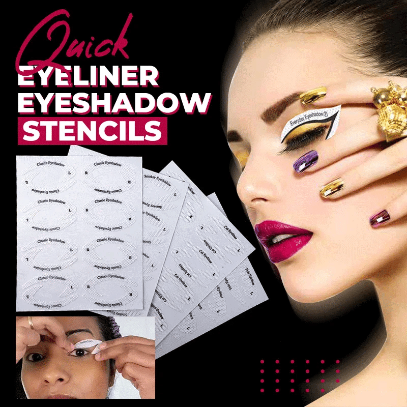 Quick Eyeshadow Stencils™ - Quickly Create Charming Eyes